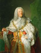 John Shackleton Portrait of George II of Great Britain oil painting on canvas